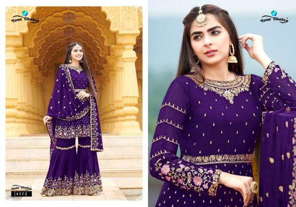 Your Choice Zaraa 12 Georgette Wear Designer Salwar Suits